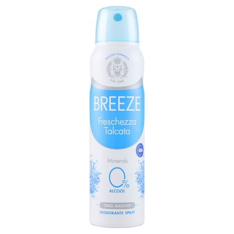 Breeze Freschezza Talcata Deodorante Spray 150 mL